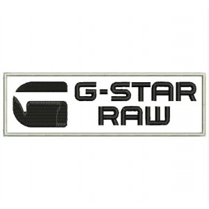 Parche Bordado G-STAR RAW (Horizontal)