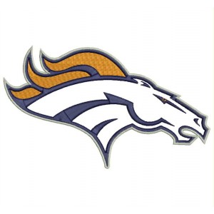 Parche Bordado DENVER BRONCOS Logo (NFL)