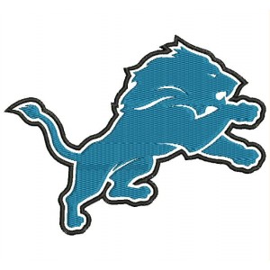 Parche Bordado DETROIT LIONS Logo (NFL)