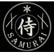 Parche Bordado SAMURAI (Color BLANCO)