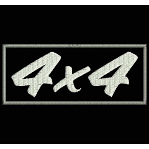 Parche Bordado "4x4"