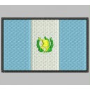 Parche Bordado Bandera GUATEMALA