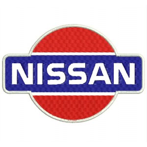 Parche Bordado NISSAN (Clásico)