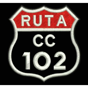 Parche Bordado RUTA (Personalizable)
