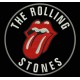 Parche Bordado ROLLING STONES (Fondo NEGRO)