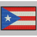 Parche Bordado Bandera PUERTO RICO