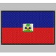 Parche Bordado Bandera HAITI