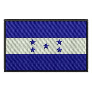 Parche Bordado Bandera HONDURAS