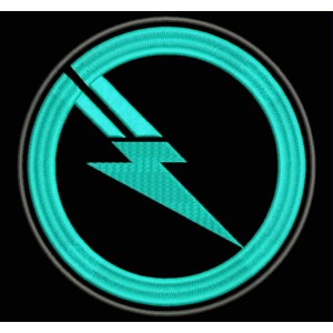 Parche Bordado AURYN (Logo Rayo)