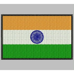 Parche Bordado Bandera INDIA