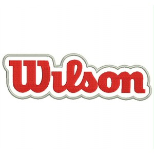 Parche Bordado WILSON (Letras)
