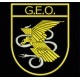 Parche Bordado GEO (Grupo Especial de Operaciones)