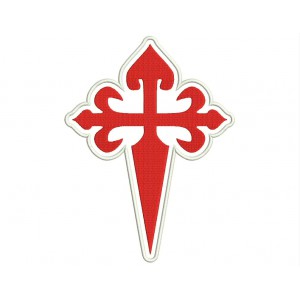 Parche Bordado CRUZ SANTIAGO