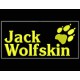 Parche Bordado JACK WOLFSKIN (Bordado AMARILLO / Fondo NEGRO))