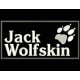 Parche Bordado JACK WOLFSKIN (Bordado BLANCO / Fondo NEGRO)