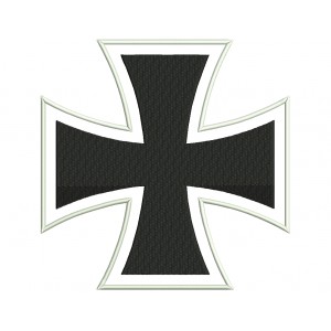 Parche Bordado CRUZ de HIERRO