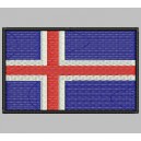 Parche Bordado Bandera ISLANDIA