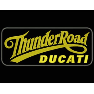 Parche Bordado THUNDER ROAD DUCATI 