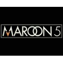 Parche Bordado MAROON 5 (Fondo NEGRO)