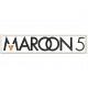 Parche Bordado MAROON 5 (Fondo BLANCO)