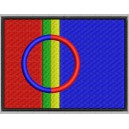 Parche Bordado Bandera LAPONIA (SAMI)