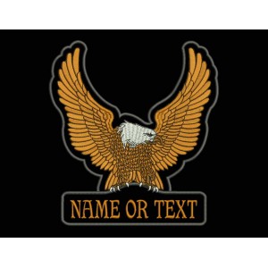 Parche Bordado MOTERO AGUILA (Personalizable)