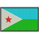 Parche Bordado Bandera DJIBOUTI