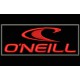 Parche Bordado O´NEILL (Bordado ROJO / Fondo NEGRO)
