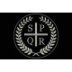 Parche Bordado SPQR (Bordado PLATA) 