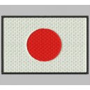 Parche Bordado Bandera JAPON