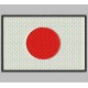 Parche Bordado Bandera JAPON