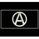 Parche Bordado Bandera ANARQUISTA