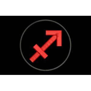 Parche Bordado SIGNO SAGITARIO (ZODIACO)