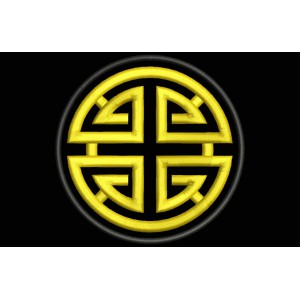 Parche Bordado PROSPERIDAD (SIMBOLOGIA CHINA)