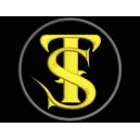 Parche Bordado TIERRA SANTA (Bordado ORO / Fondo NEGRO)