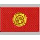 Parche Bordado Bandera KIRGUISTAN