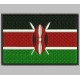 Parche Bordado Bandera KENIA