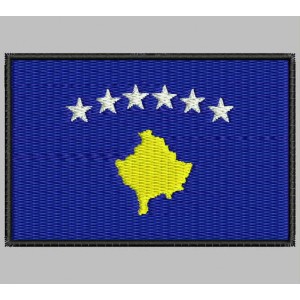 Parche Bordado Bandera KOSOVO