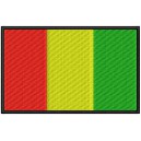 Parche Bordado Bandera GUINEA CONAKRY