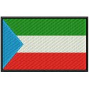 Parche Bordado Bandera GUINEA ECUATORIAL