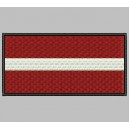 Parche Bordado Bandera LETONIA