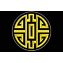 Parche Bordado SALUD (Bordado ORO / Fondo NEGRO)