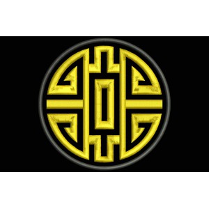 Parche Bordado SALUD (SIMBOLOGIA CHINA)