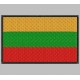 Parche Bordado Bandera LITUANIA