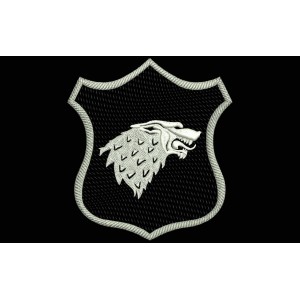 Parche Bordado ESCUDO STARK