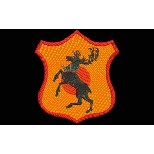 Parche Bordado ESCUDO BARATHEON
