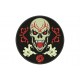 Parche Bordado CALAVERA VAMPIRO