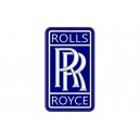Parche Bordado ROLLS ROYCE (Fondo AZUL)