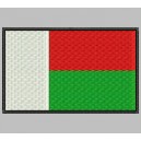 Parche Bordado Bandera MADAGASCAR