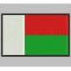 Parche Bordado Bandera MADAGASCAR
